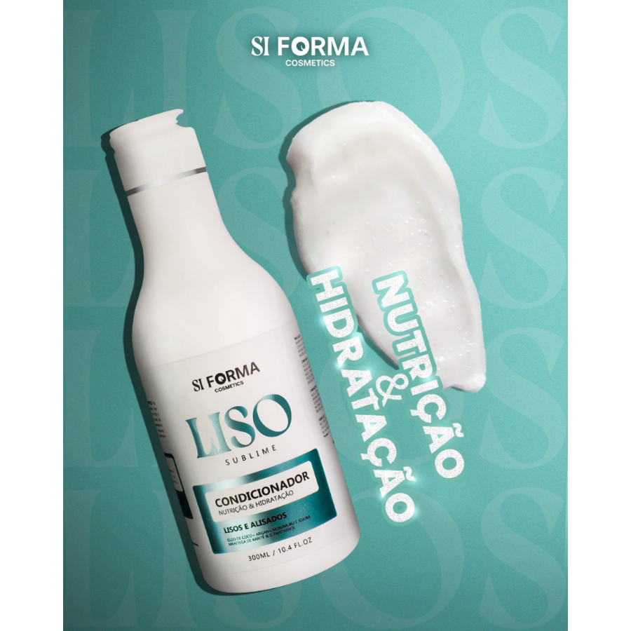 Condicionador Lisos Sublime Sem Sal Hidratação Pós Progressiva