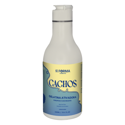 Cachos definidos, sem frizz e com brilho já na primeira aplicação!