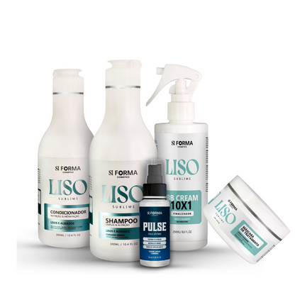 Kit Lisos Sublime + Perfume Capilar e Corporal Pulse 5 produtos