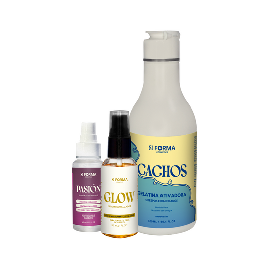 Kit Folia sem Frizz Glow + Pasion + Gelatina