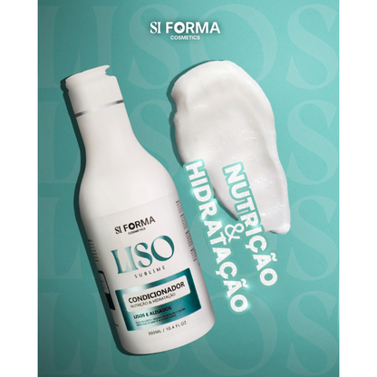 Condicionador Lisos Sublime Sem Sal Hidratação Pós Progressiva