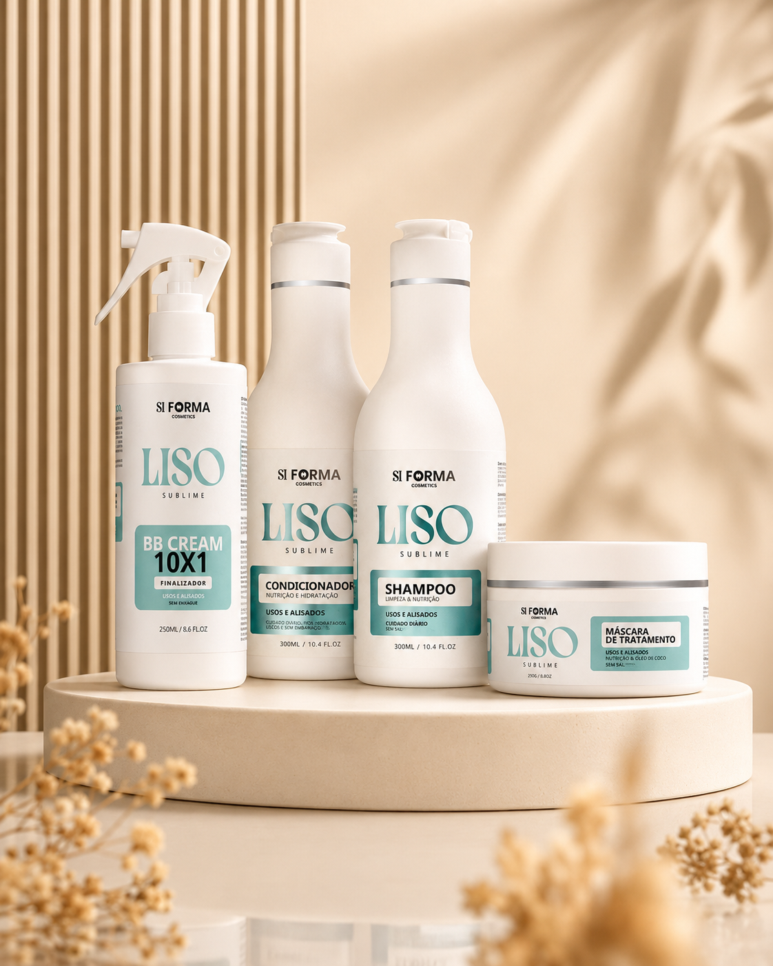 Kit Lisos Sublime Cronograma Hidratação 4 Produtos