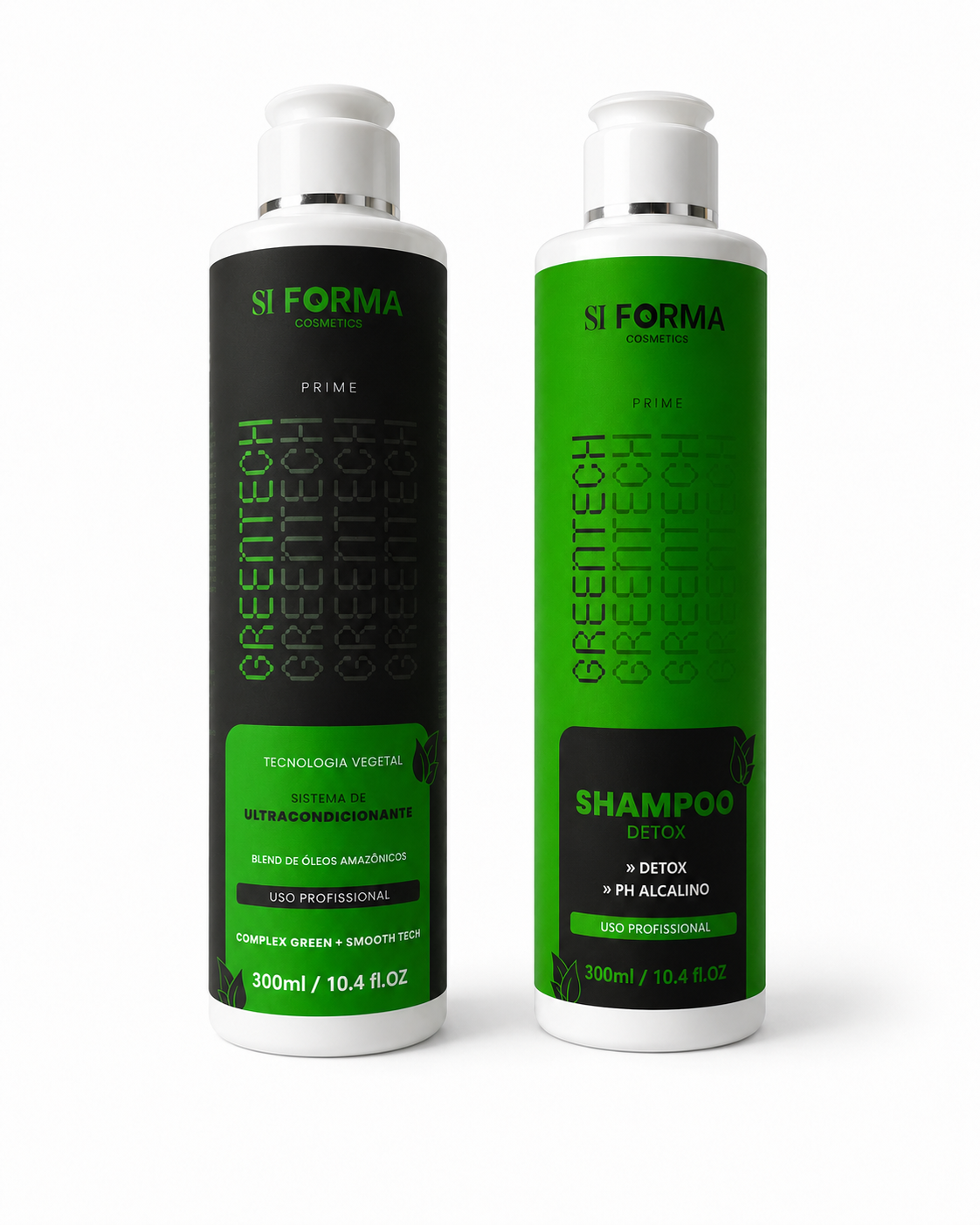 KIT Progressiva Orgânica Ultracondicionante Prime Greentech Si Forma Cosmetics
