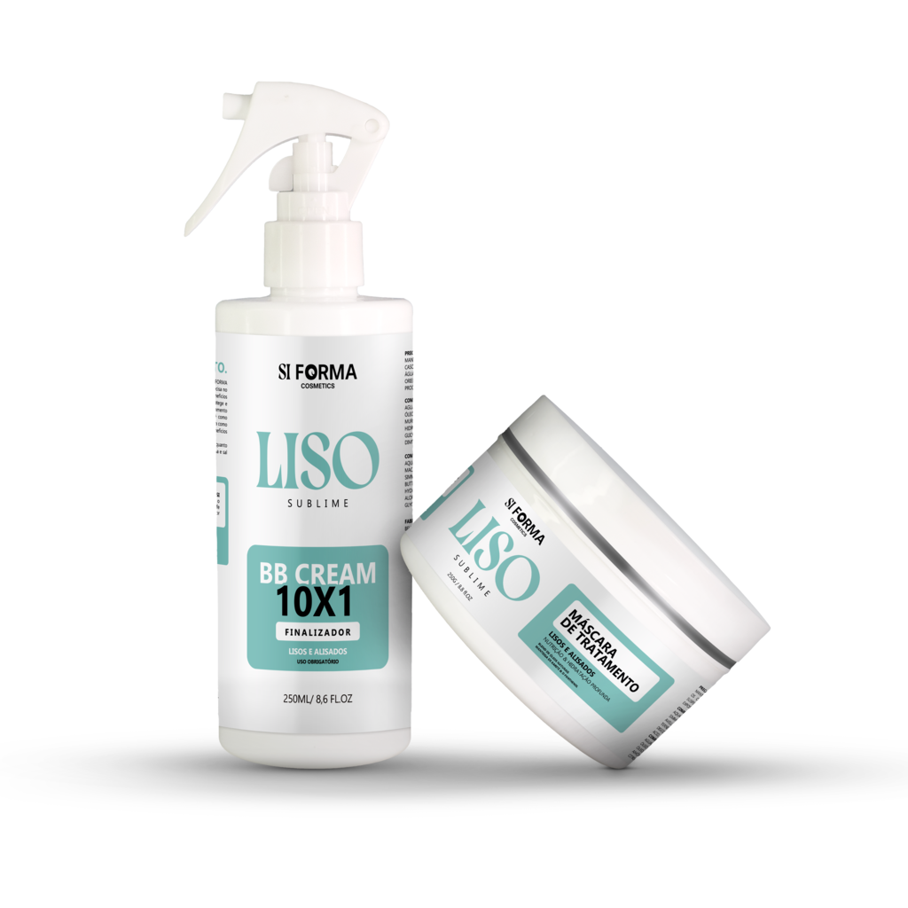 BB Cream Protetor Térmico Máscara Liso Sublime Hidratação 2 Produtos