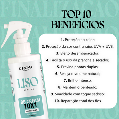 Spray Fluído Protetor Térmico Leave-in Liso Sublime Anti Frizz Desembaraçante 250ml