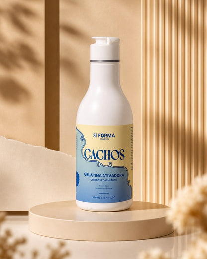 Gelatina Modeladora De Cachos Definição Curvas 2Abc 3Abc 4Abc 300ml